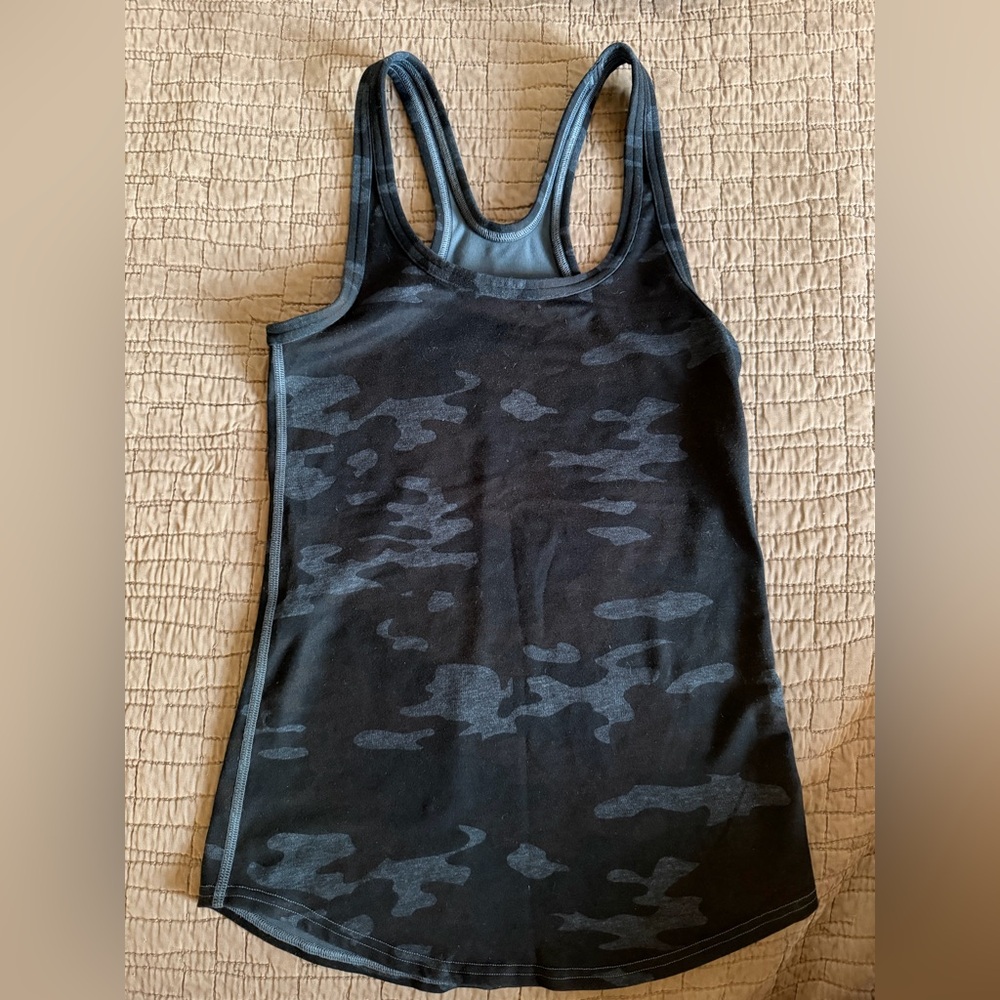 Lululemon Blue Camo Tank